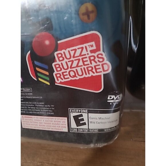 Buzz! Junior: Robo Jam w/ 4 Buzzers for PS2 — New Factory Sealed — 2007 Sony - Picture 6 of 7